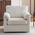 Upholstered Swivel Accent Chair