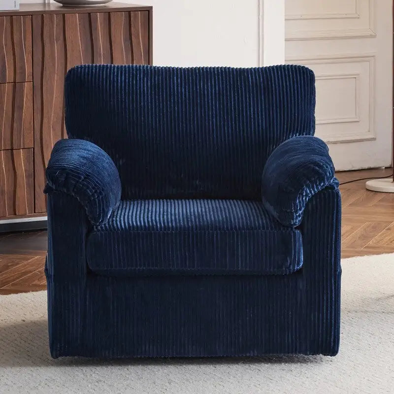 Upholstered Swivel Accent Chair