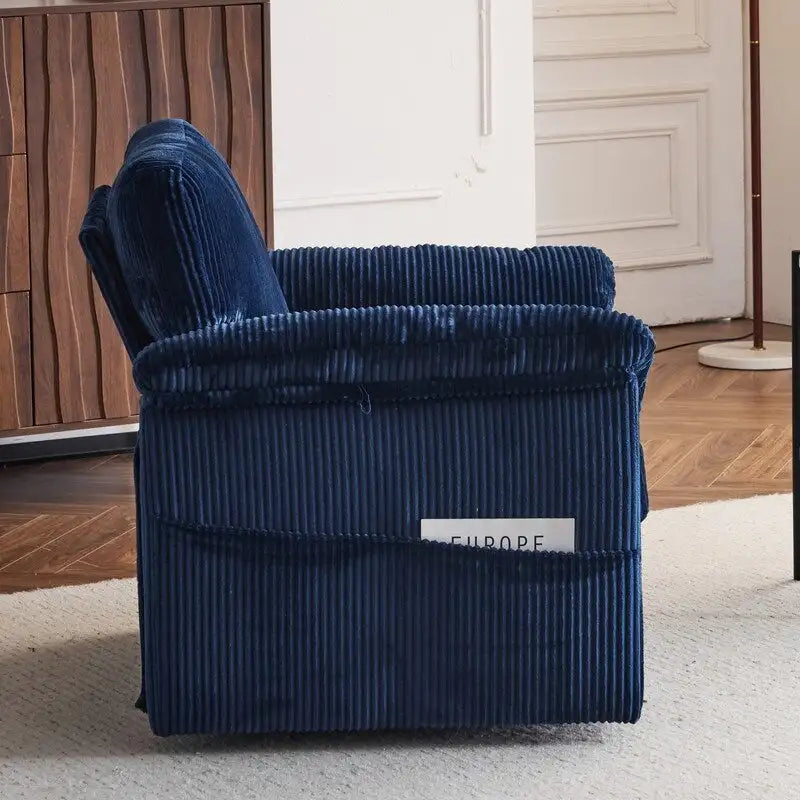 Upholstered Swivel Accent Chair