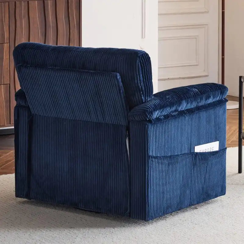 Upholstered Swivel Accent Chair