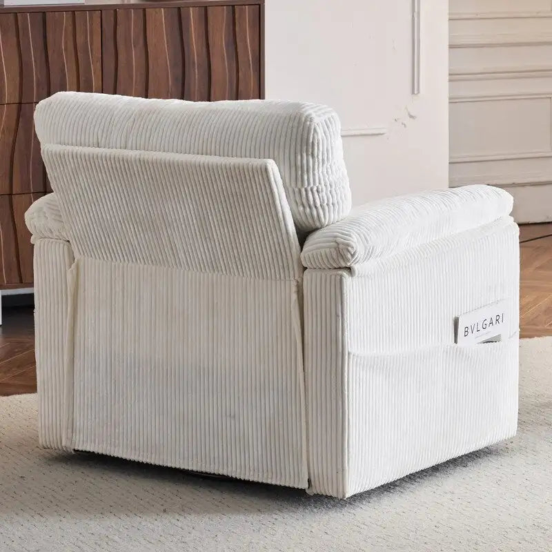 Upholstered Swivel Accent Chair