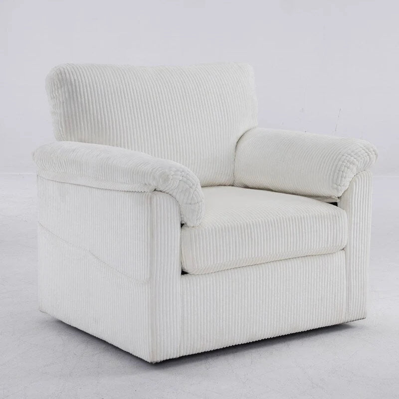 Upholstered Swivel Accent Chair