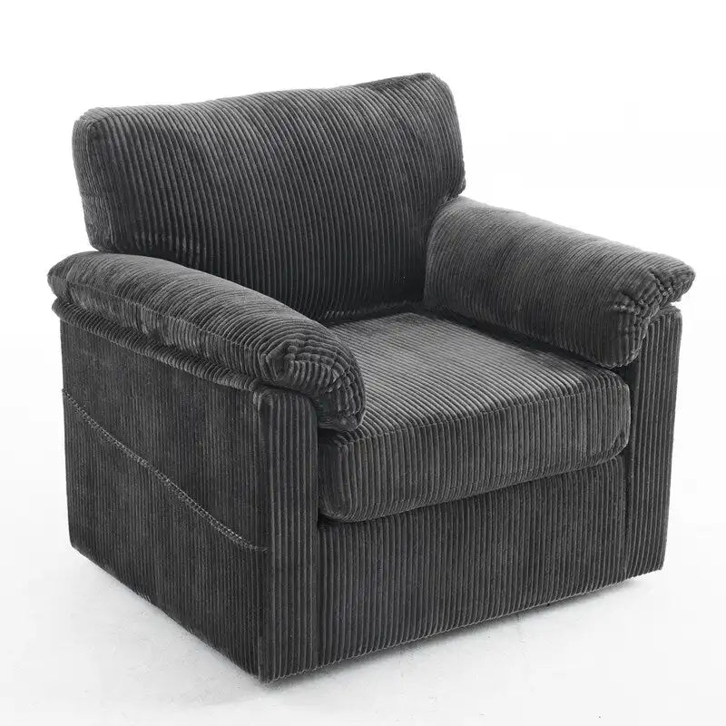 Upholstered Swivel Accent Chair