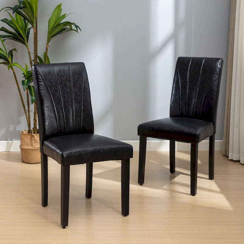 Upholstered Dining Chairs Set of 2