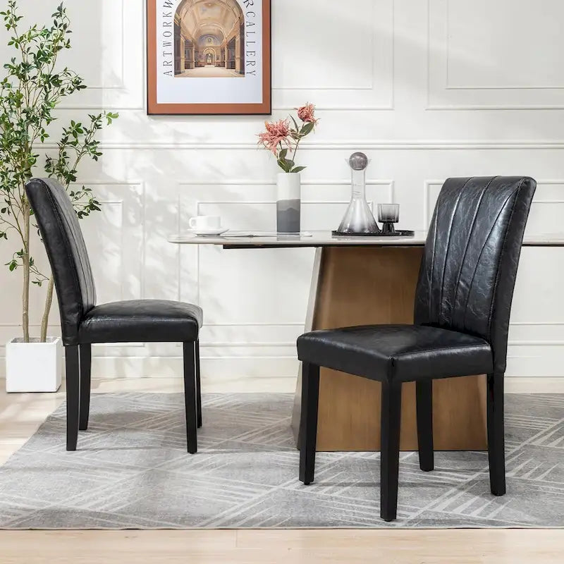 Upholstered Dining Chairs Set of 2