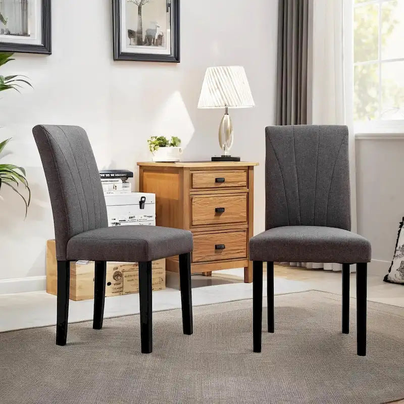 Upholstered Dining Chairs Set of 2