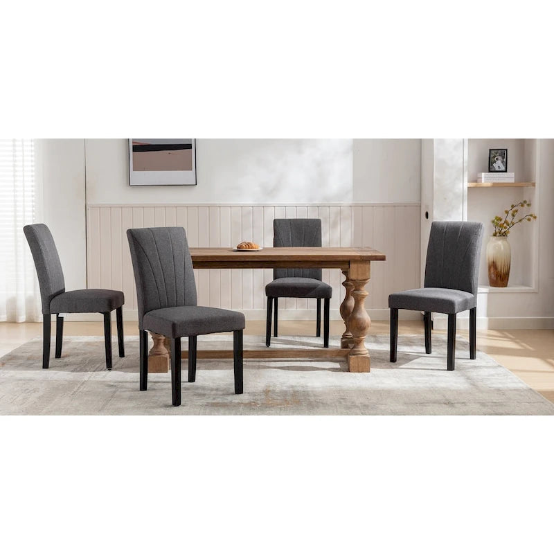 Upholstered Dining Chairs Set of 2