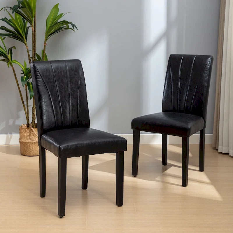 Upholstered Dining Chairs Set of 2