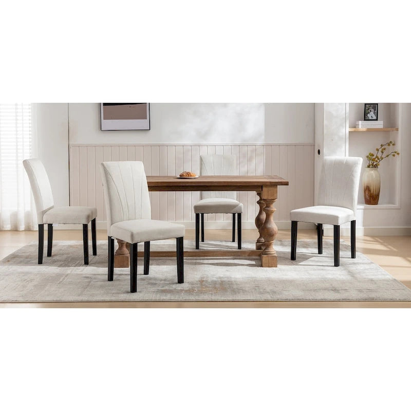 Upholstered Dining Chairs Set of 2