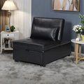 Multi-Functional Folding Ottoman Sofa Bed with Lounge Chair Conversion