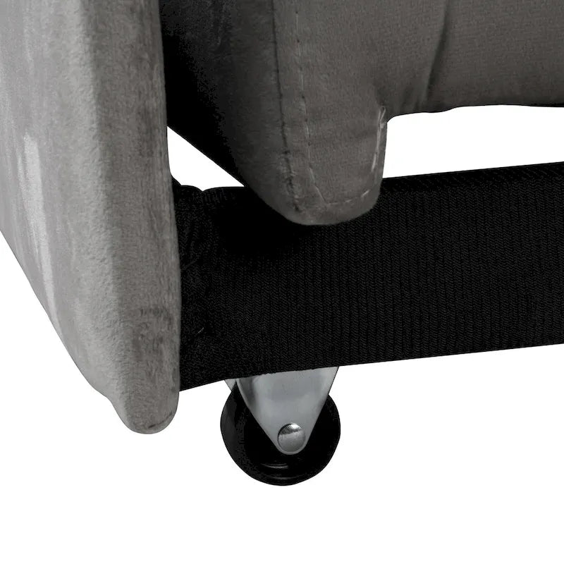 Multi-Functional Folding Ottoman Sofa Bed with Lounge Chair Conversion