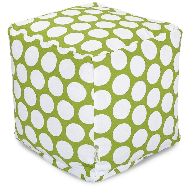Polka Dot Indoor Ottoman Pouf Cube