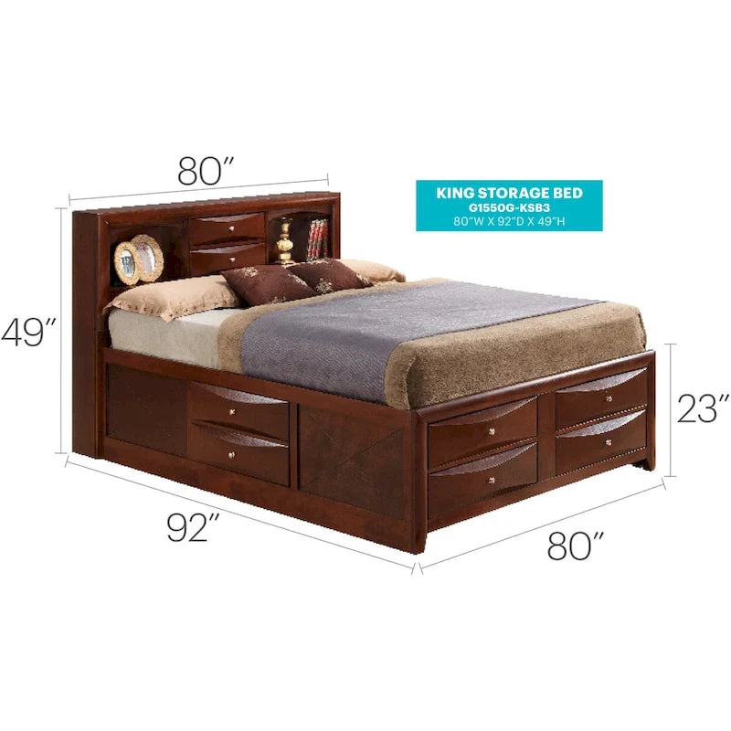 King Panel Beds