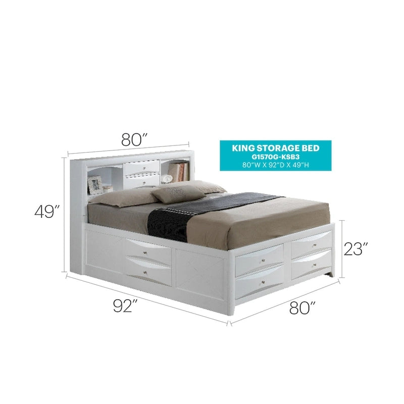 King Panel Beds