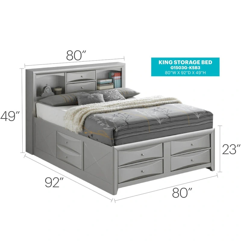 King Panel Beds