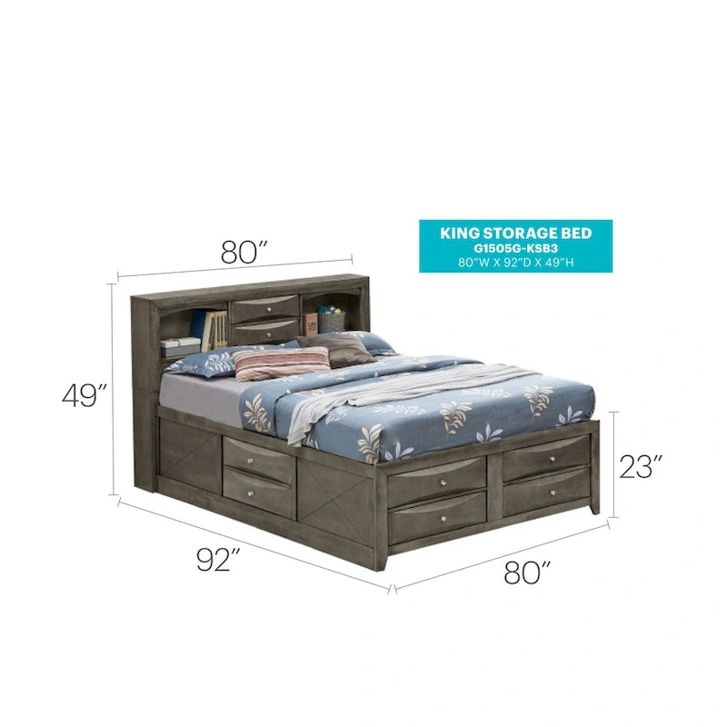 King Panel Beds