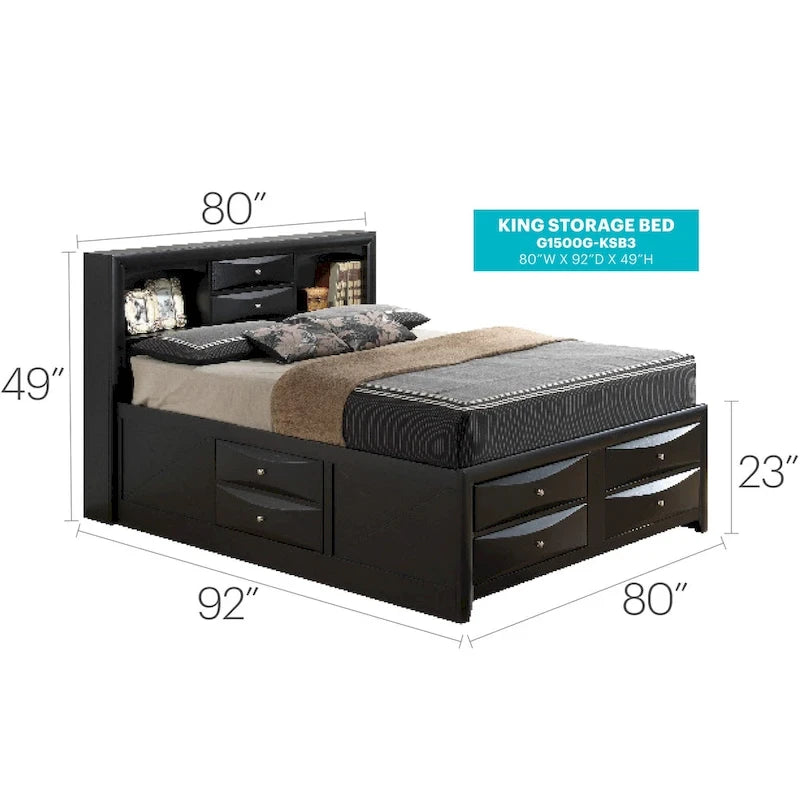 King Panel Beds