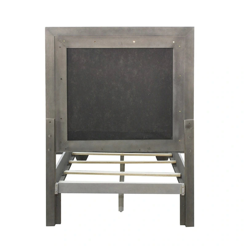 Twin Upholstered Panel Bed