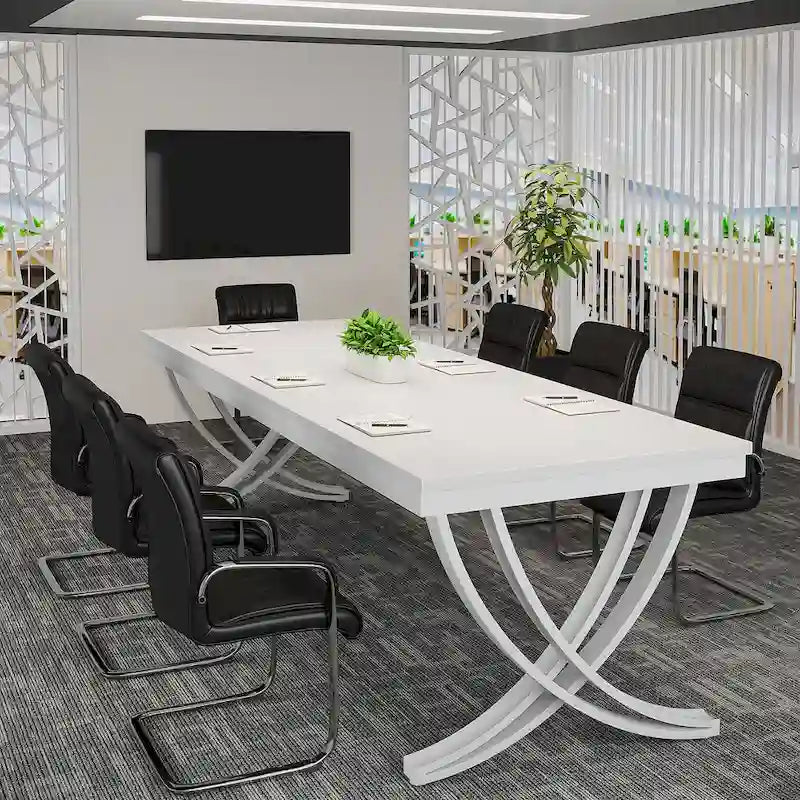 78-Inch Rectangular Conference Table for 6–8 People