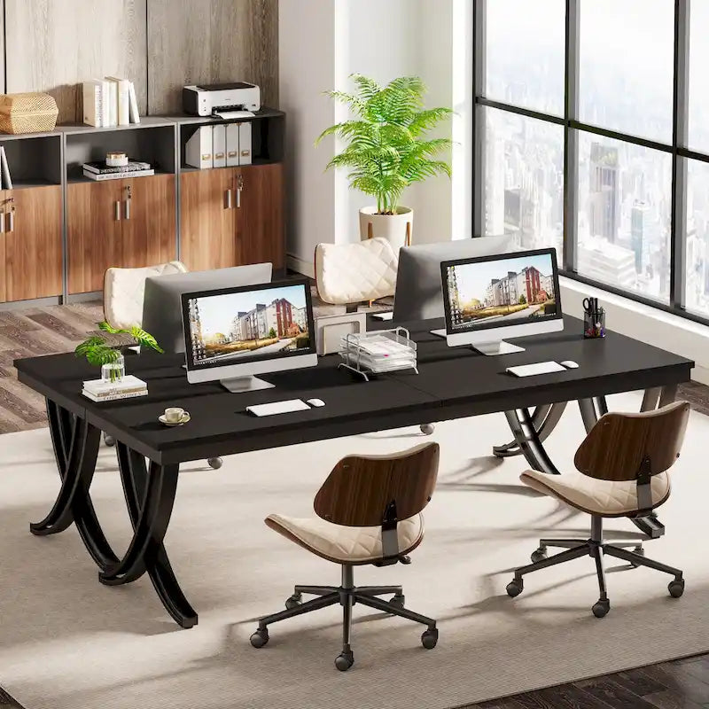 78-Inch Rectangular Conference Table for 6–8 People