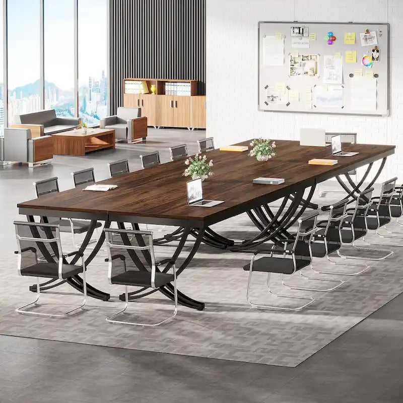 78-Inch Rectangular Conference Table for 6–8 People