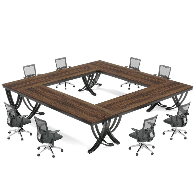 78-Inch Rectangular Conference Table for 6–8 People