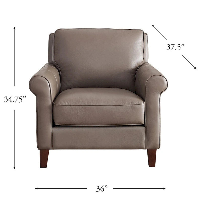 Top Grain Leather Chair