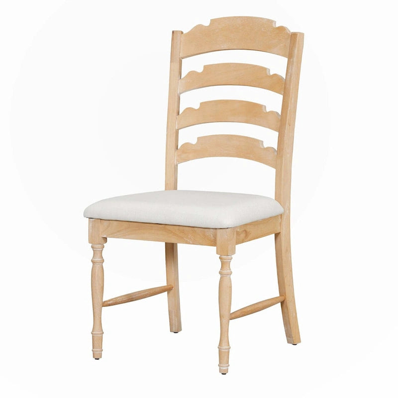 Sillas de comedor vintage tapizadas con respaldos decorativos, juego de 4